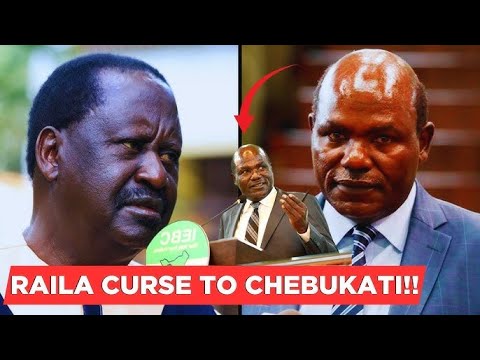 BREAKING!! Raila Odinga's old clip emerges cursing Chebukati,days after Chebukati has died.