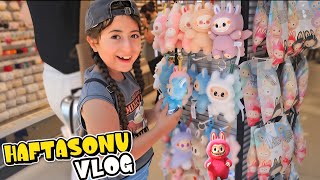 HAFTASONU VLOG!! ESMA GEZMEYE GİTTİ LABUBU ALDIK İLK DEFA OTOBÜSE BİNDİ !!