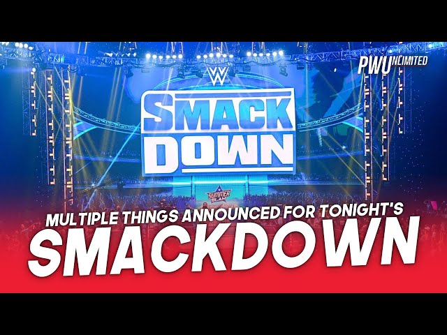 Multiple Things Announced For Tonight's Friday Night Smackdown