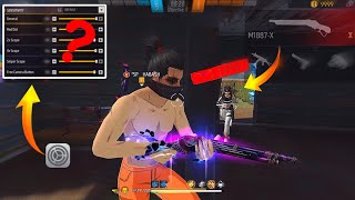 Impossible 🎯 99% Headshots SETTINGS ⚙️ Habash #freefire 