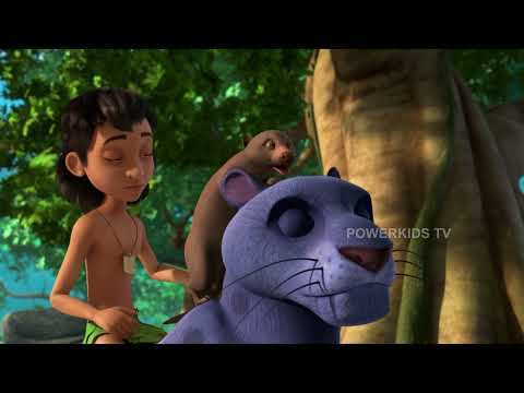 🦁🐒🌴🐍 जंगल के अद्भुत रहस्य 13 | मोगली की कहानी  | Jungle Book | नया एपिसोड@PowerKidstv ​