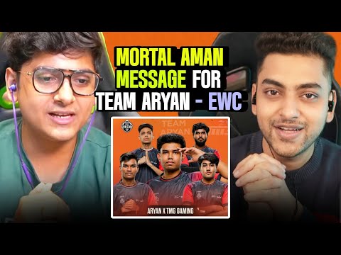 Aman & MortaL Suggestion For Team Aryan In EWC | BMPS Winner