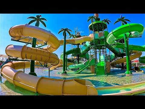 Kids Water Slides at Ethno Belek Water Park