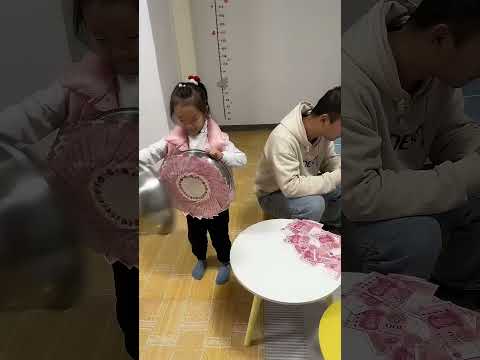 沒拿你的錢，咱們父女之間這點信任都沒有嗎？#funny#萌娃#cute