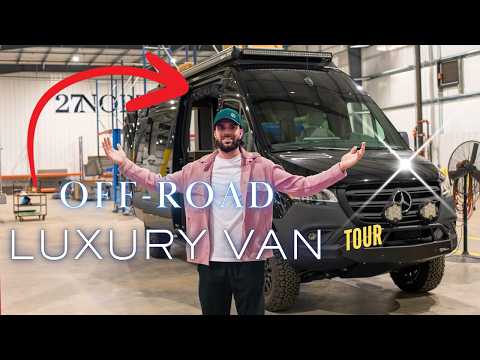 Luxury Off-Grid Van That Feels Like a YACHT! (Venture by 27North)