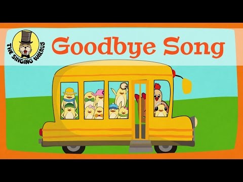 Goodbye Song for kids | The Singing Walrus - YouTube