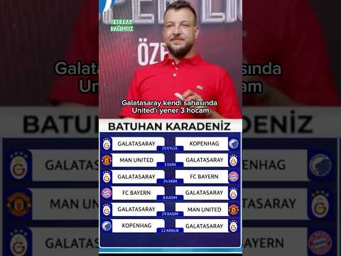 #Galatasaray bu gruptan kaç puan alır? #batuhankaradeniz