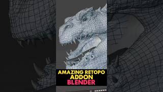 Amazing retopo addon for Blender