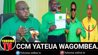 TAZAMA ORODHA YA WAGOMBE UBUNGE WALIOTEULIWA NA CCM...