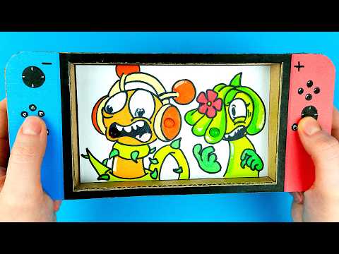 Cardboard Nintendo DIY Oren x Vineria for fans INCREDIBOX SPRUNKI