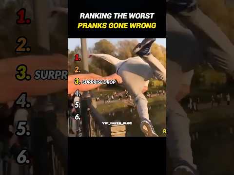 Ranking the Worst Pranks Gone Wrong #pranks #shorts