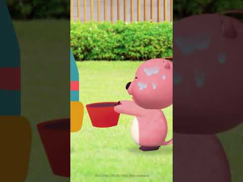 세차하는 비버 #shorts #잔망루피
