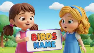 Birds Name | Learn 20 Bird Names in English with Pictures | Vocabulary Video for Kids