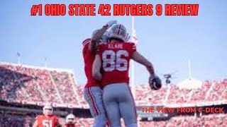 2025 Ohio State vs Rutgers College Football Review - The View From C-Deck