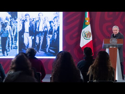Tendencia a la baja de cuarta ola de COVID-19 en México. Conferencia presidente AMLO