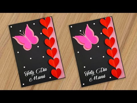 ❤️ Cómo Hacer una Tarjeta del día de la mujer/madre ✂️💌 | DIY Simple y Fácil Mother's Day Card #diy