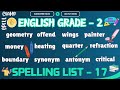 Spelling Common English Words