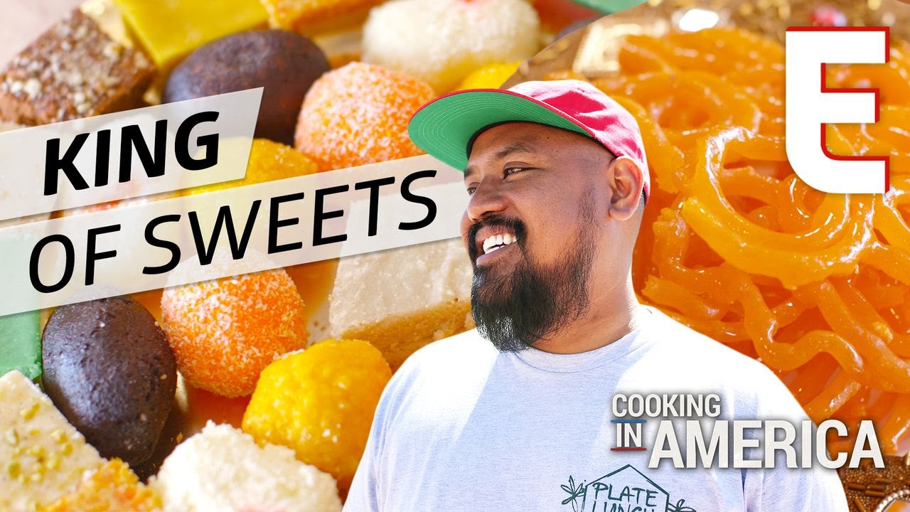 Making Indian Sweets From Scratch at Raja Sweets Cooking in America