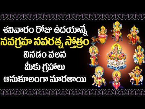 Navagraha Navaratna Stotram | Telugu Devotional Songs | Bhakti Songs |  Rose Bhakti Sagar