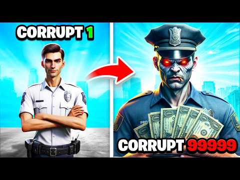 Robbing Banks as a CORRUPT COP in GTA 5!