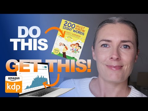 How To Create & Sell Sight Words Books On Amazon KDP With This Easy New Tool! Low Content Publishing