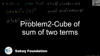Problem2-Cube of sum of two terms
