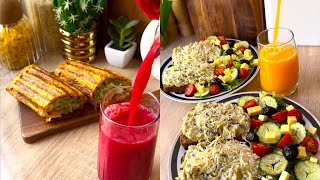 2وصفات صحية ولذيذة للغذاء او العشاء كاتوجد فأخر لحضة😋😋