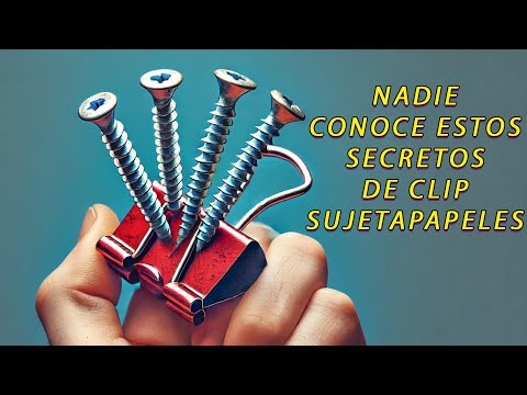 Me Arrepiento De No Haber Aprendido Estas 26 Ideas Con El Clip Sujetapapeles A Los 40