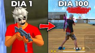 Passei 100 Dias Usando a Sensibilidade Perfeita (até hack chora) 😯🔥