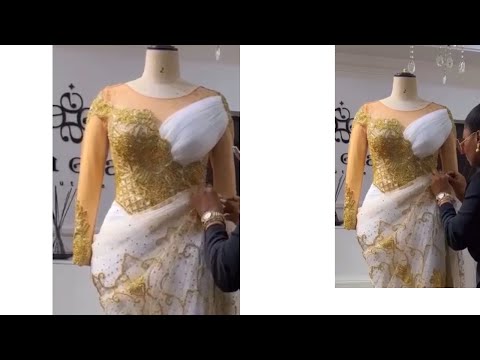 How to sew party dress using Indian George