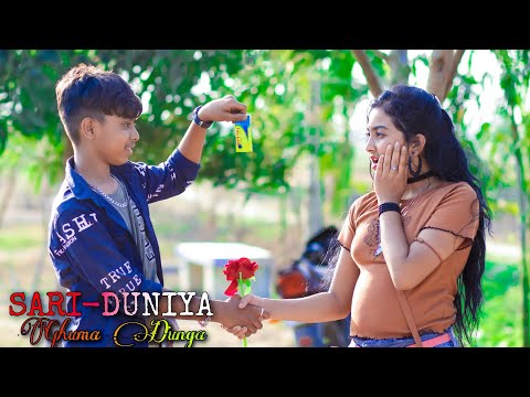 Saari Duniya Ghuma Dunga 💞 Cute Love Story 🎶 Han Kar De Meri Moto  💕  Aman Sharma 🌹 Love Creation
