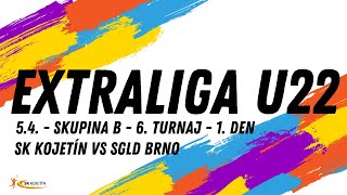 Extraliga U22 - 6. turnaj - SK Kojetín - SGLD Brno