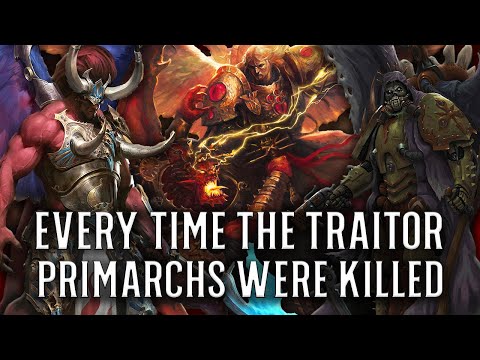 Every Time A Daemon Primarch Was Banished EXPLAINED | Warhammer 40k Lore
