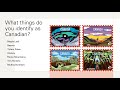 Understanding Canadian Identity and Presentation Skills