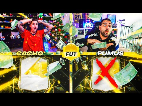 DESCARTAMOS ICONO MUY TOP EN EL FUT DRAFT MILLONARIO VS PUMUS!! | FC 25