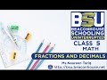Understanding Fractions and Decimals