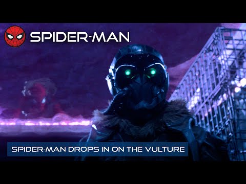 Spider-Man Drops In On The Vulture