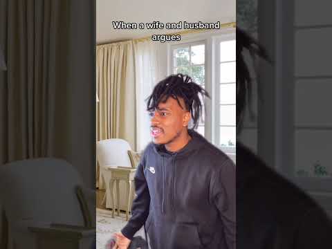 When a wife and husband argues