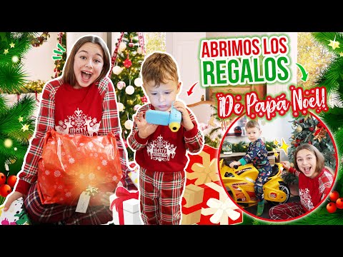 ¡ABRIMOS nuestros REGALOS de SANTA en FAMILIA! 🎁 ABRIENDO los MEJORES REGALOS de NAVIDAD 2020 🎄