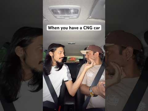 When you drive a CNG car! @Abhisheksonpaliya
