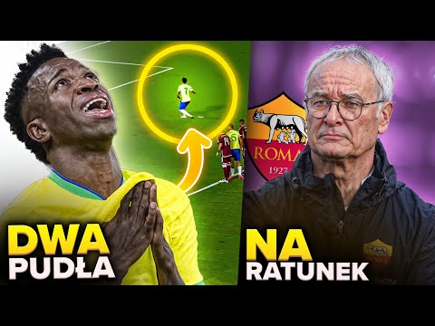 to był FATALNY karny VINICIUSA… Claudio Ranieri TRENEREM AS Romy! BOJKOT francuskich kibiców!