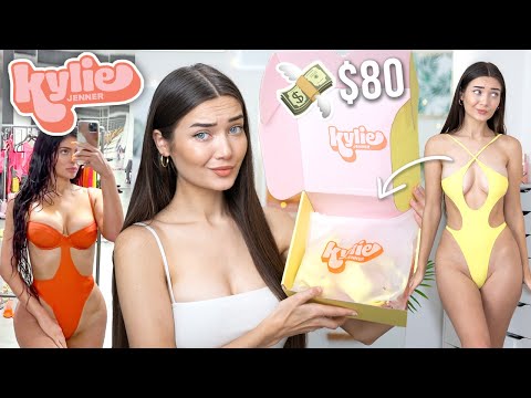 TRYING ON *KYLIE SWIM* SWIMSUITS... KYLIE WHY YOU DO THIS!?