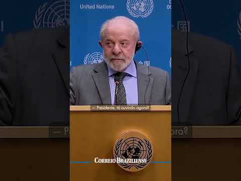 TRADUTOR DE LULA 'DORME NO PONTO' E TOMA BRONCA: "VOCÊ TAVA DORMINDO, SÉRGIO?"