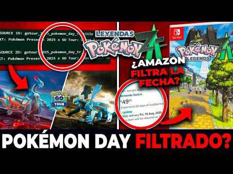 SE FILTRA EL POKÉMON DAY 2025 (a medias) AMAZON DESVELA LA FECHA DE POKÉMON LEYENDAS Z-A? - pachi66