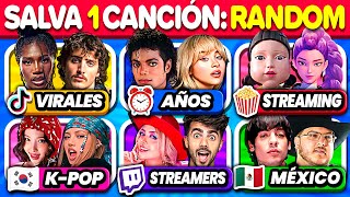 Salva 1 Canción por Cada Categoría  🎸🎶 ¿Qué Prefieres? 😱 | Play Quiz de Música