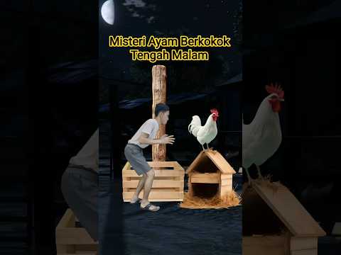 Ayam Berkokok Tengah Malam, Pertanda Ada Hantu?!