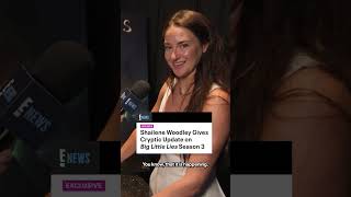 Shailene Woodley hints that she plans to return for "Big Little Lies" season 3. #Emmys #AwardsSeason