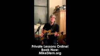 Mike Stern: Online Guitar Lessons Promo for Feb. 2021