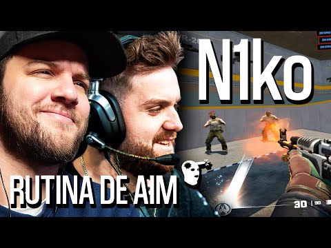 La RUTINA de AIM que usa N1KO (dios de los taps) | CS2