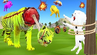Top 03 Lion Amazing Hindi Moral Stories Collection Sher Ki Kahani - Hindi Kahaniya - Fairy Tales.